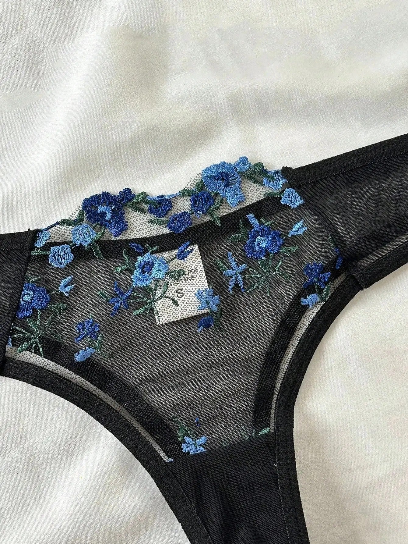 Boudoir Bliss Black/Blue