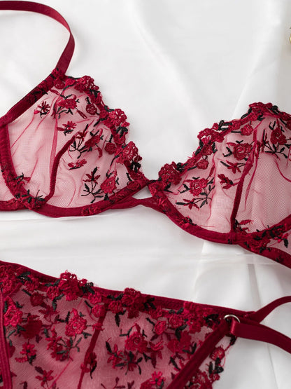 Boudoir Bliss Wine Red