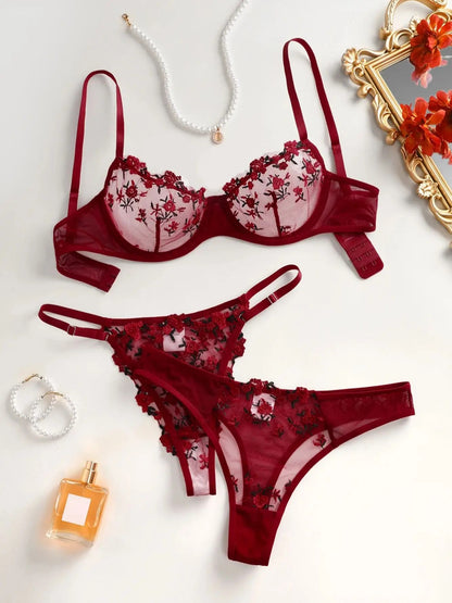 Boudoir Bliss Set Red